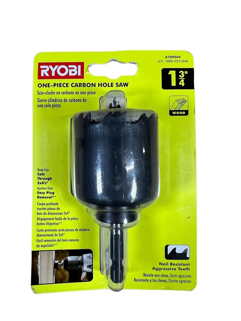 1.75-Inch Carbon Steel Hole Saw For Precision Hole Cutting 1