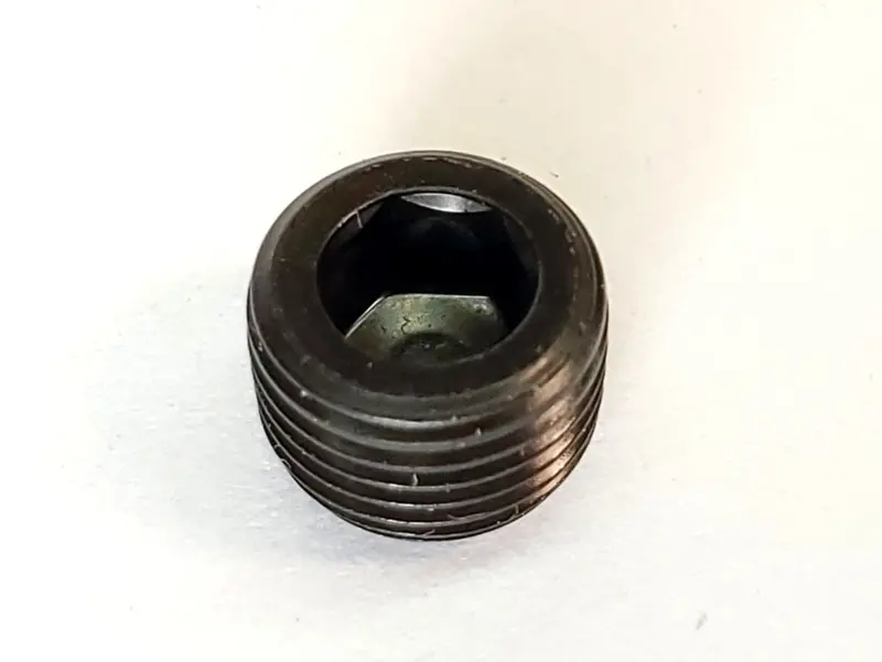 1/8-Inch Threaded Plug – Brass, Part 91158 1