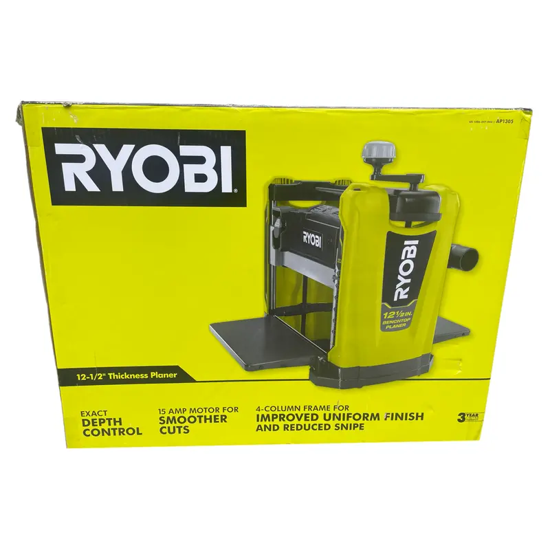 15-Amp 12.5-Inch Corded Thickness Planer With Accessories Kit 1
