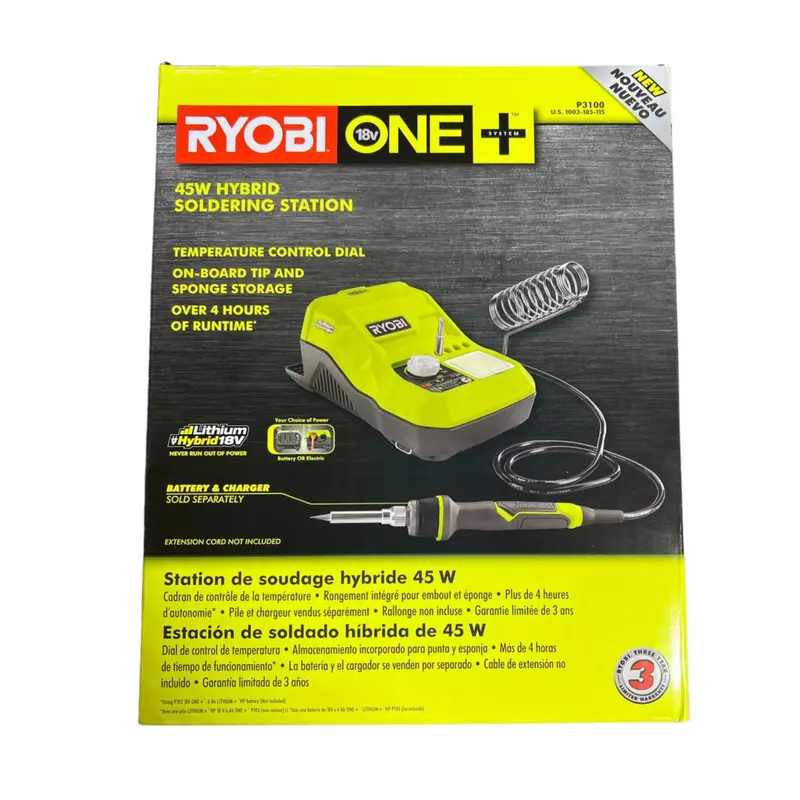 18V One+ Hybrid Soldering Station – Cordless Bare Tool 1