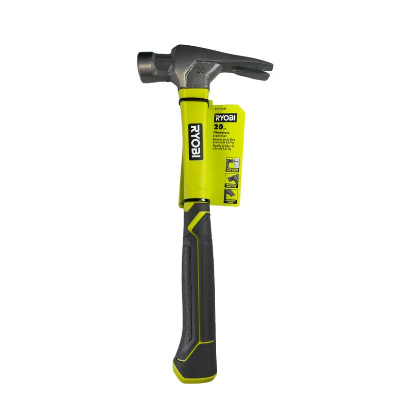 20-Ounce Fiberglass-Framed Claw Hammer 1
