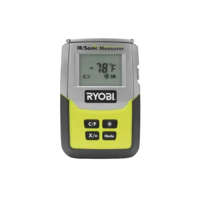 3-In-1 Laser Thermometer, Ultrasonic Distance Meter & Pointer – Refurbished 1