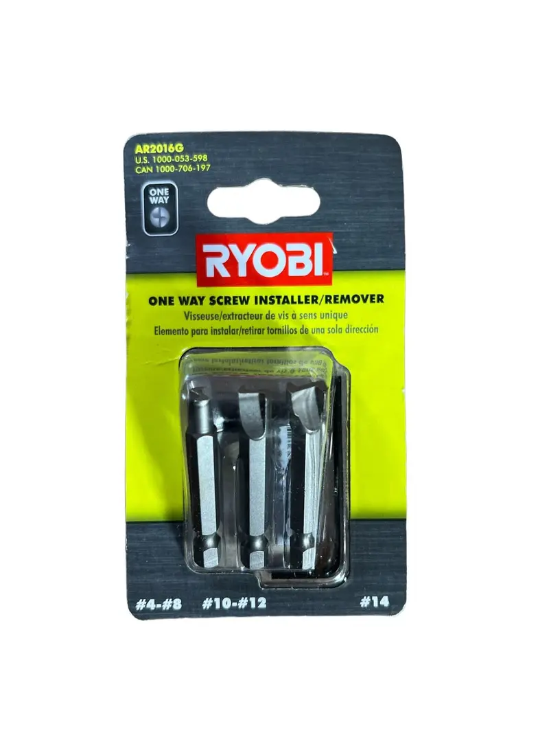 3-Piece One-Way Screw Removal And Installation Set With Protective Sleeve 1