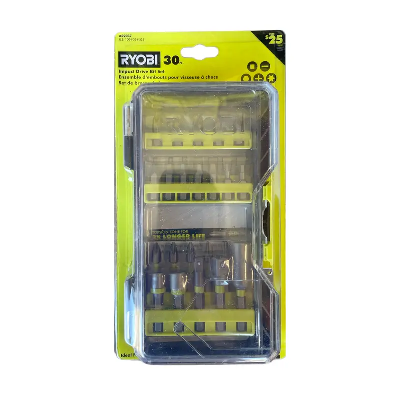 30-Piece Impact-Grade Driving Bit Set 1