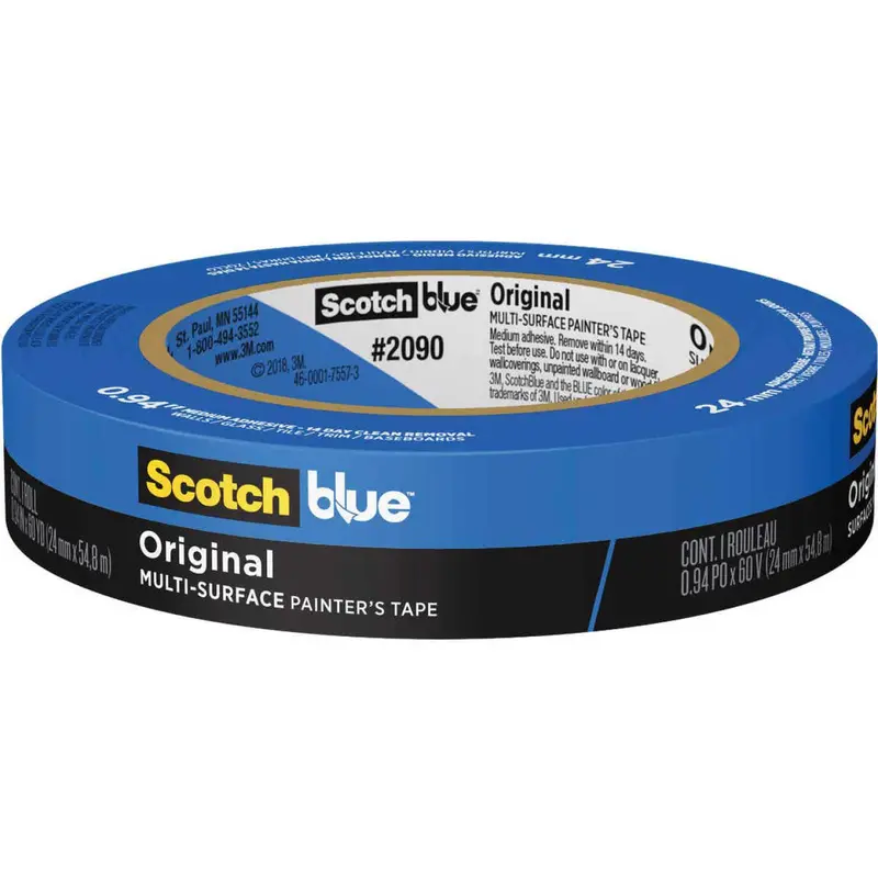 3M Blue General-Purpose Masking Tape – 1-Inch Width 1