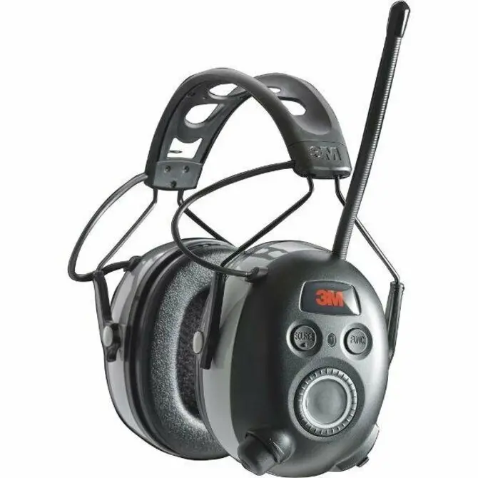 3M Worktunes Connect Bluetooth Hearing Protection – Am/Fm Radio & Mp3-Compatible Earmuffs 1