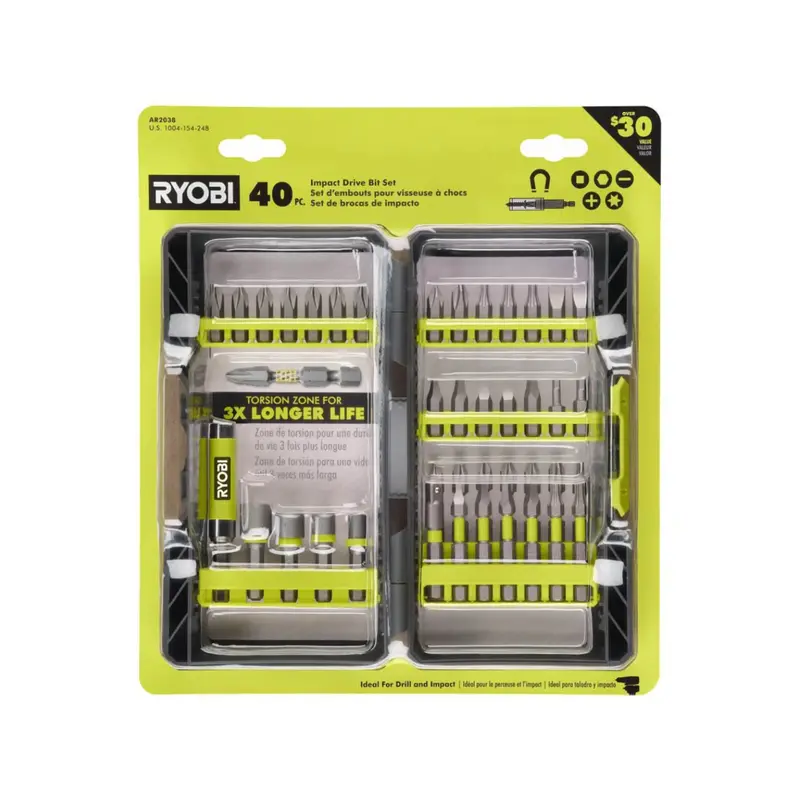 40-Piece Impact-Rated Driving Bit Set – Durable Socket & Nut Drivers 1