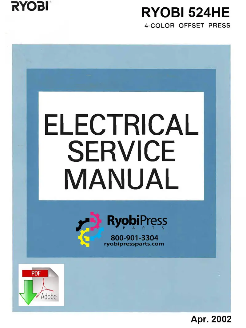 524He Electrical Service Manual – Digital Pdf Download 1