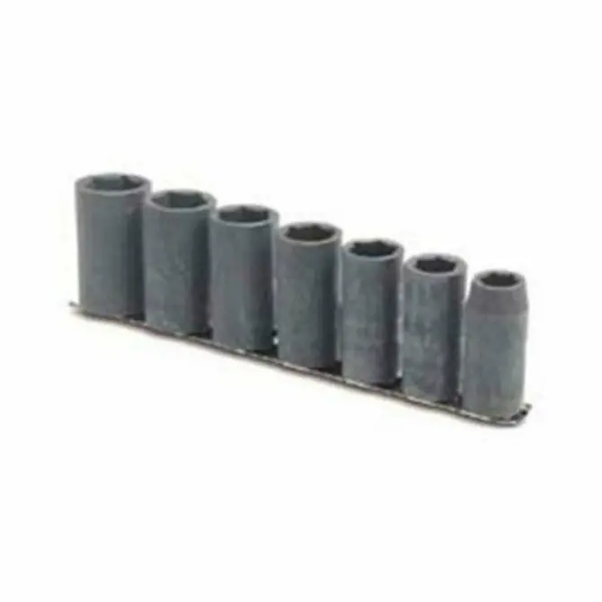 7-Piece 1/2-Inch Drive Deep Impact Socket Set – High-Torque Socket Kit 1