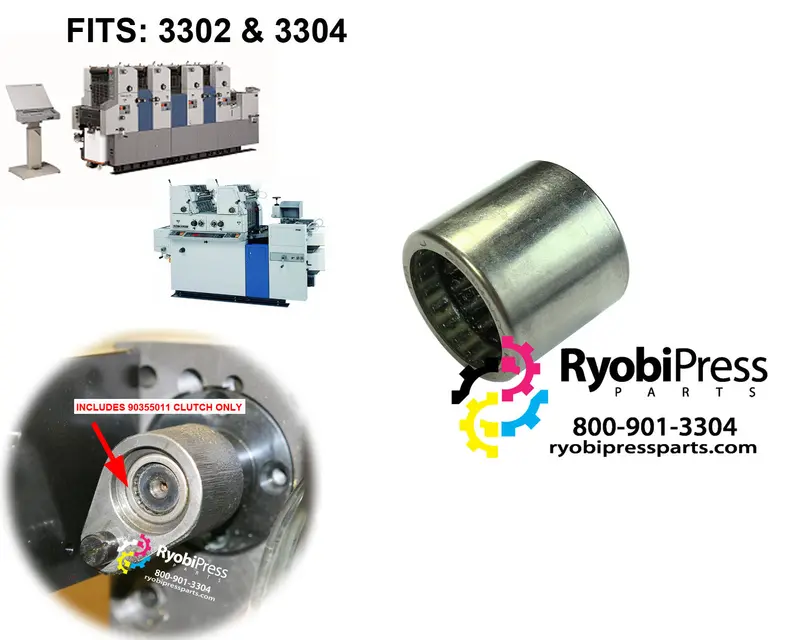 90355011 Ink Fountain Clutch Bearing – One-Way Roller Bearing For Printing Presses 1