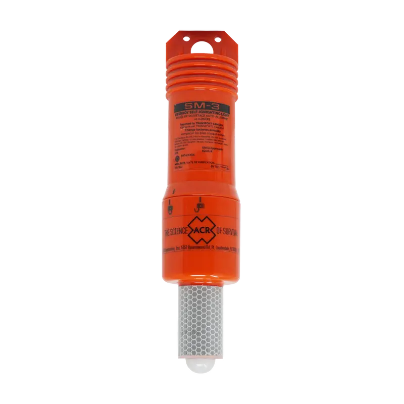 Acr Sm-3 Self-Igniting Lifebuoy Marker Light – Solas-Compliant Emergency Beacon 1
