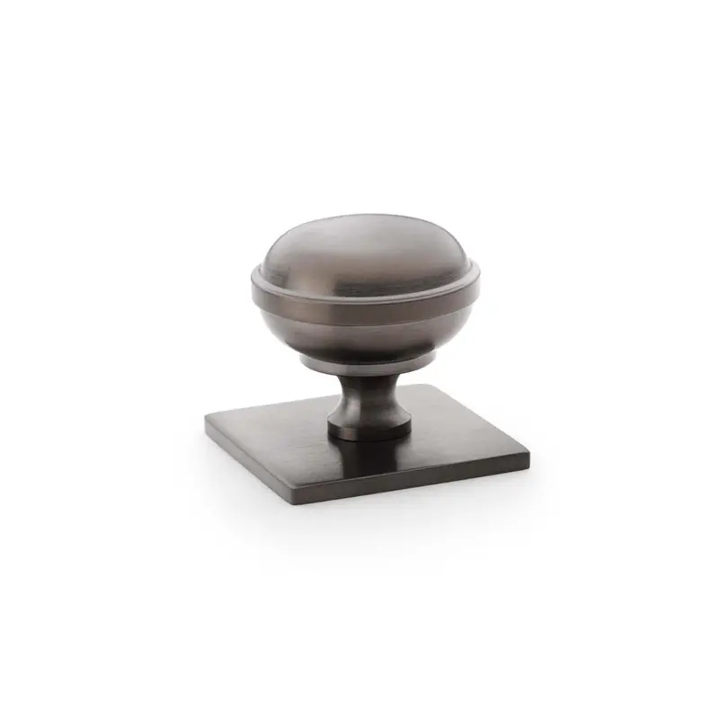 Alexander & Wilks Quantock Knob On Square Backplate – Balanced Proportions, Refined Detailing 5