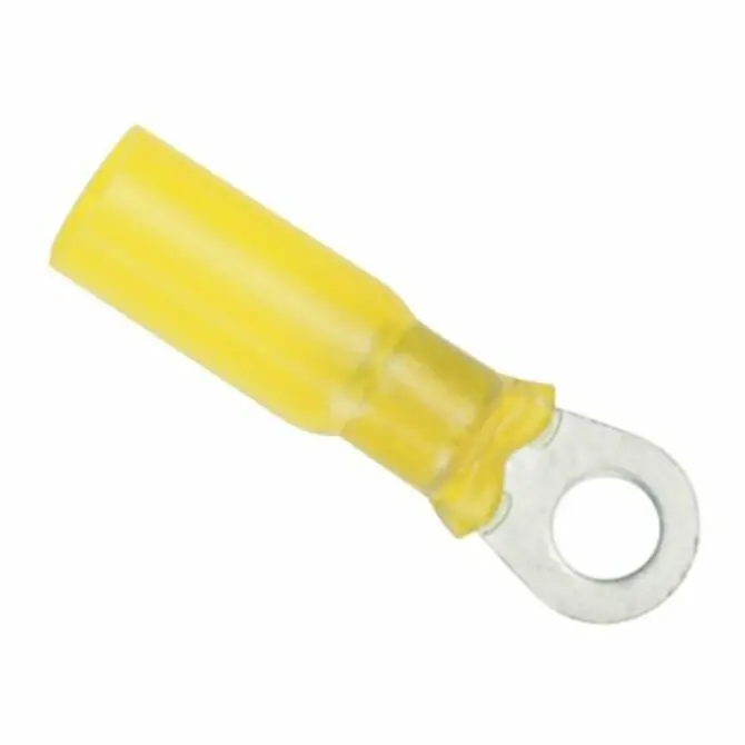 Ancor 1/4" Heat Shrink Ring Terminal – 12–10 Awg Marine Grade 1