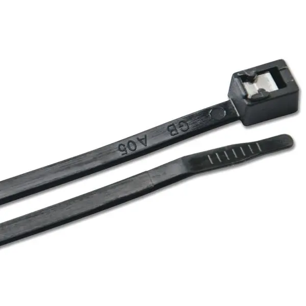 Ancor 14-Inch Black Uvb-Resistant Self-Cutting Cable Tie 1