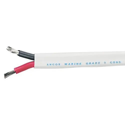 Ancor Flat 16/2 Awg Duplex Cable – 100-Foot Roll, Tinned Copper 1
