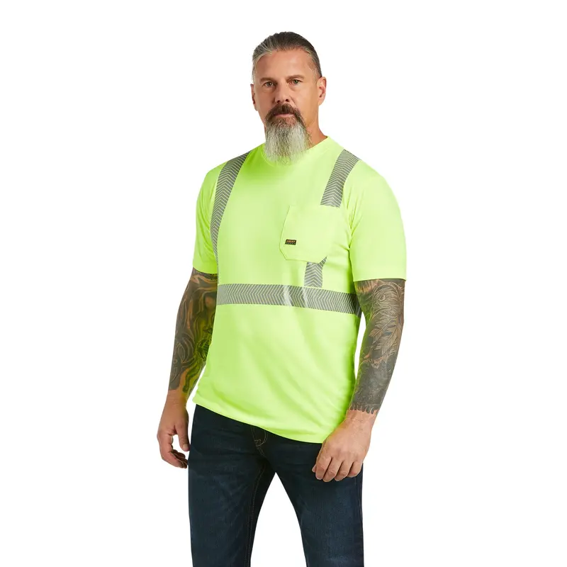 Ariat Rebar Hi-Vis Ansi-Certified Short-Sleeve Work T-Shirt 1