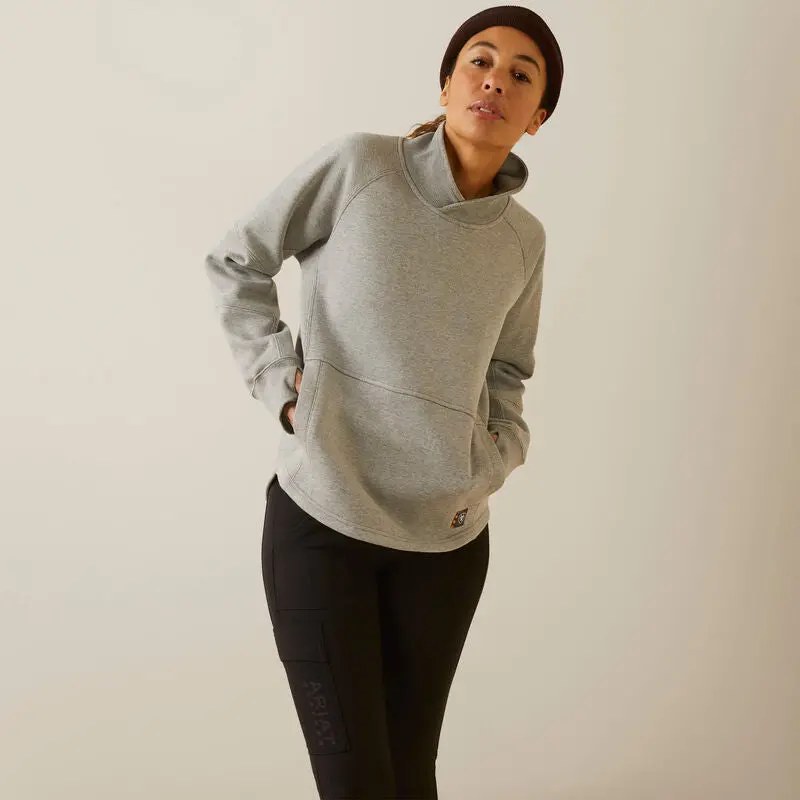 Ariat Rebar Oversized Funnel-Neck Sweatshirt 1