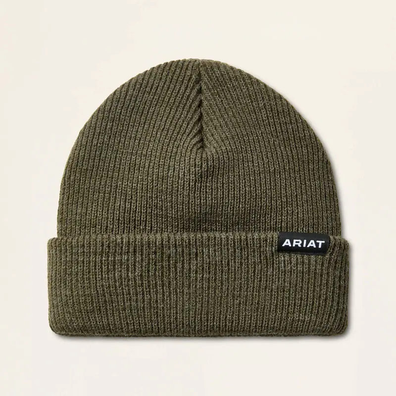 Ariat Rebar Ribbed Knit Beanie 2