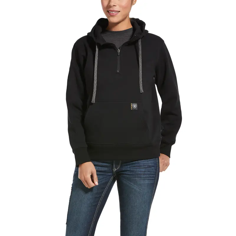 Ariat Women'S Rebar Skill Set Half-Zip Hoodie 1