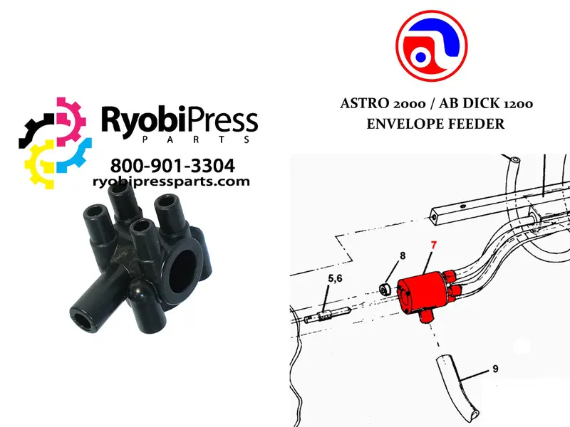 Astro 84-106-08 Plastic Vacuum Valve Body 1