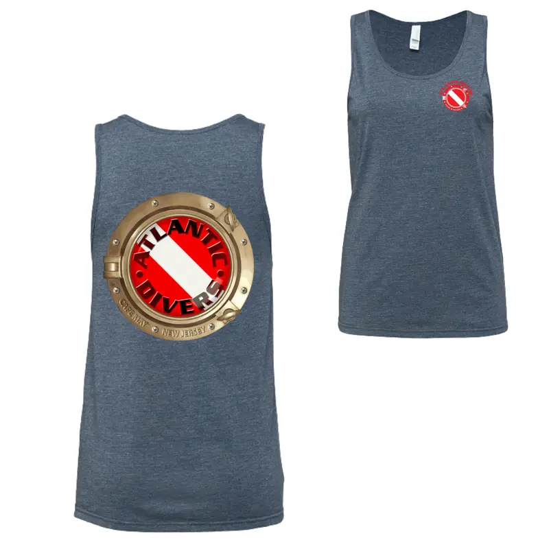 Atlantic Divers Tri-Blend Tank Top – Soft Lightweight Fabric 2
