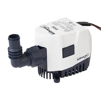 Attwood Sahara Automatic Bilge Pump – 5505-7 Submersible Marine Pump With Float Switch 1