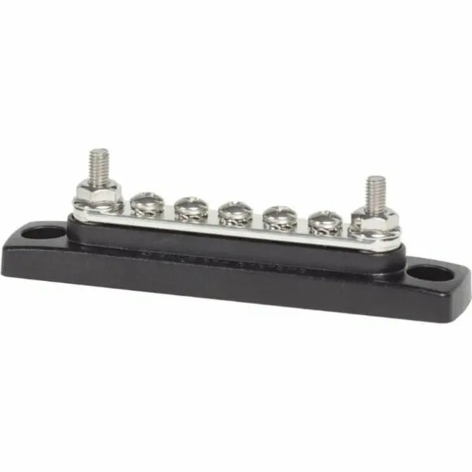 Blue Sea Systems 100A Mini Busbar – 5-Circuit Common Terminal Block 1