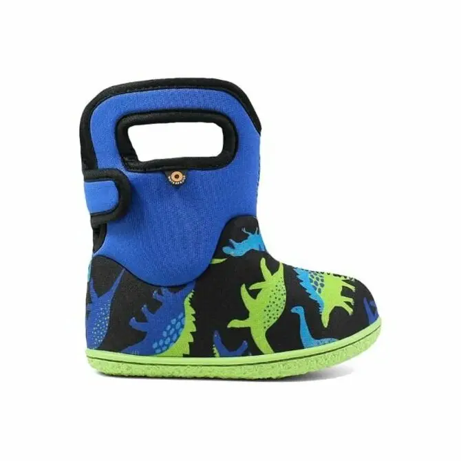 Bogs Kids' Baby Dino Waterproof Rain Boots 1