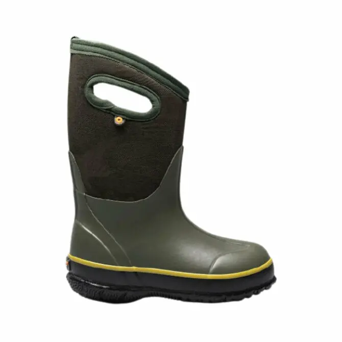 Bogs Kids' Classic Tonal Camo Insulated Rain Boots 1