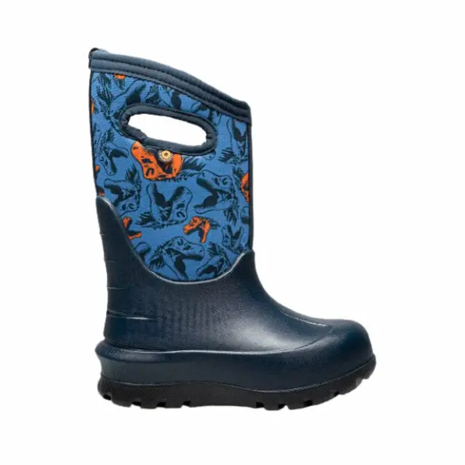 Bogs Kids’ Neo-Classic Dinosaur Print Rain Boots 1