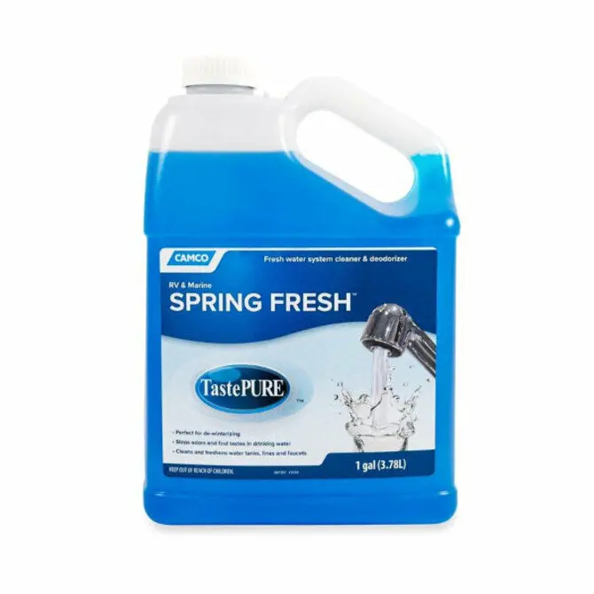 Camco Spring Fresh Odor Eliminator – Bilingual 1-Gallon Refillable Formula 1