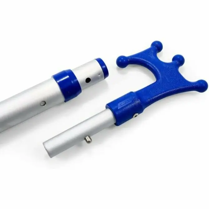 Camco Telescoping Handle With Integrated Boat Hook – 3 To 6 Feet, Bilingual Labels 1