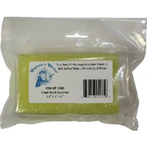 Captain’S Choice Magic Block Scrub – Heavy-Duty Cleaning Sponge 1
