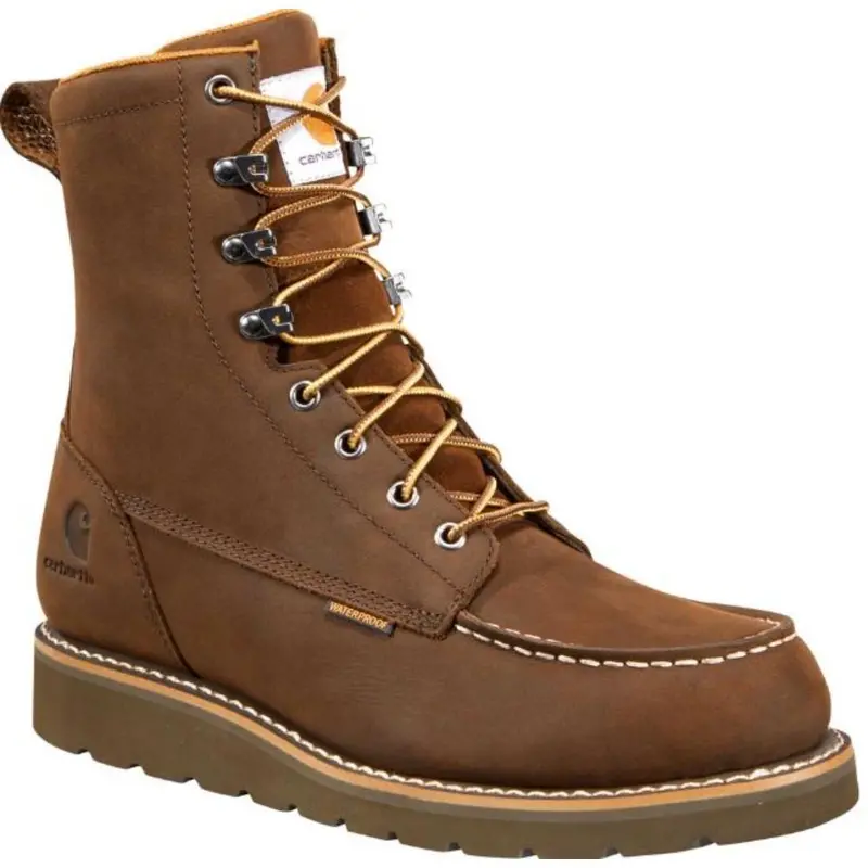 Carhartt 8-Inch Moc-Toe Wedge Work Boots For Men 1