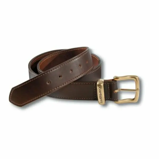 Carhartt Brown Leather Work Belt For Men 1