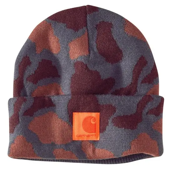 Carhartt Camo Print Knit Beanie – Seasonal Outdoor Headwear 2