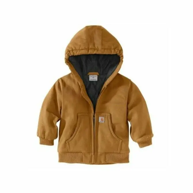 Carhartt Kids’ Active Jacket With Flannel-Quilted Lining 1