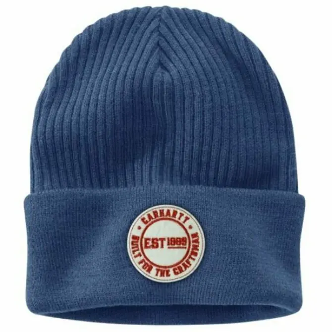 Carhartt Knit Cuffed Beanie With Craftsman Patch 1