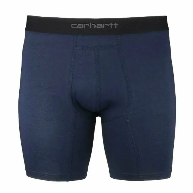Carhartt Men'S 8-Inch Boxer Brief Two-Pack – Cotton Blend Underwear 1