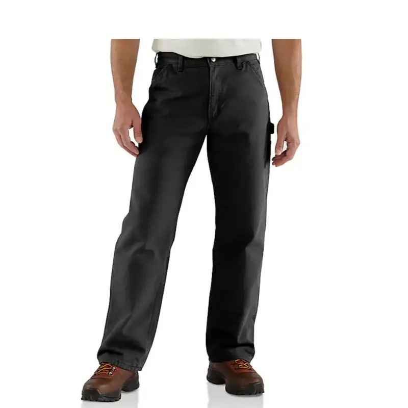 Carhartt Men'S Washed Duck Utility Pants – Flannel-Lined, Loose Fit 4
