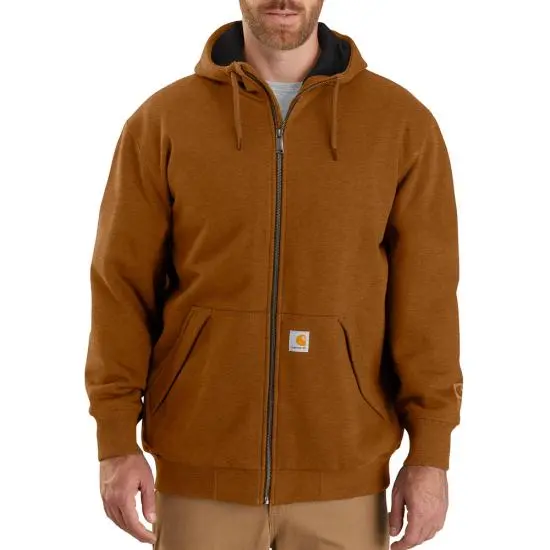 Carhartt Rain Defender Midweight Thermal-Lined Full-Zip Sweatshirt 4