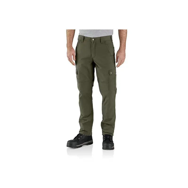 Carhartt Rugged Flex Relaxed Fit Ripstop Cargo Pants With Fleece Lining 1