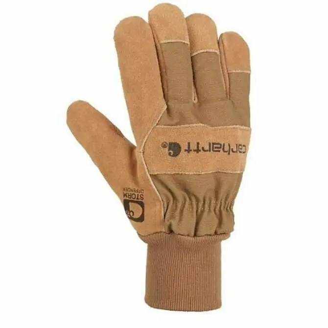 Carhartt Waterproof Breathable Knit-Cuff Work Glove 1