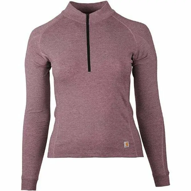 Carhartt Women'S Heavyweight Quarter-Zip Base Layer Top 1