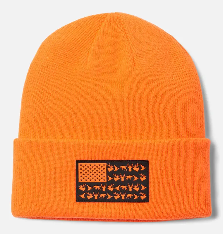 Columbia Pfg Game Flag Cuffed Knit Beanie 3