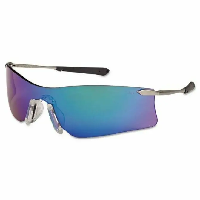 Crews Rubicon Safety Glasses With Mirror-Coated Lens 1