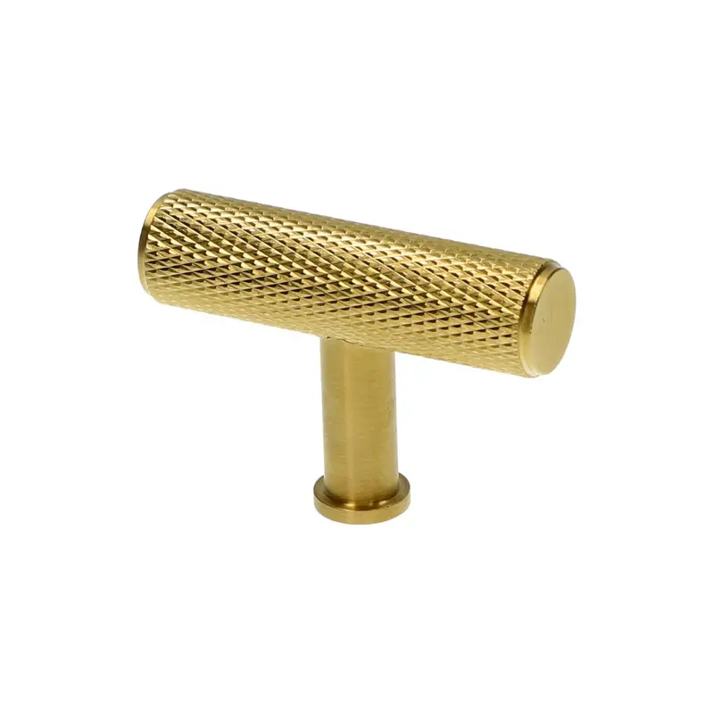 Crispin Knurled T-Bar Cabinet Knob – Alexander & Wilks 5