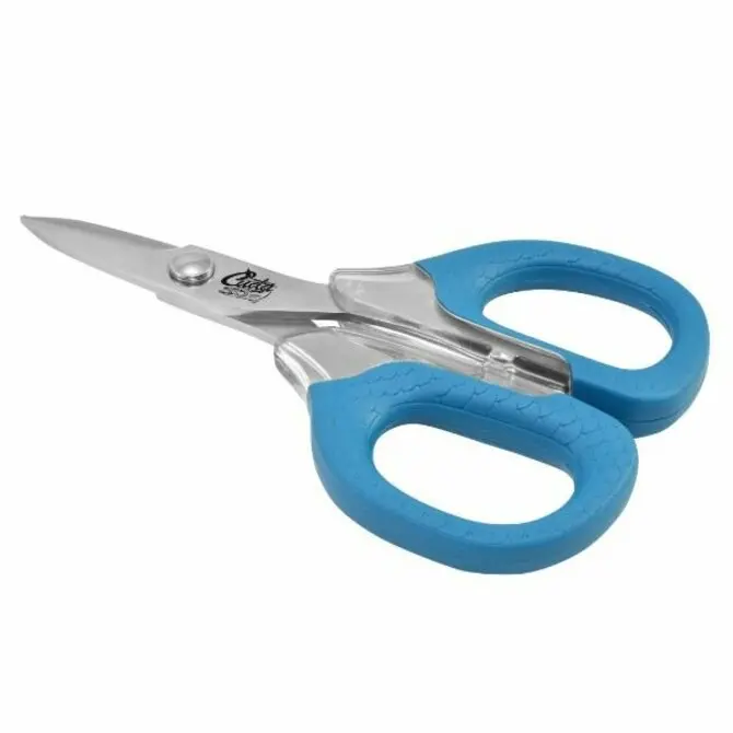 Cuda 5.5-Inch Titanium-Bonded Braided Fishing Shears 1