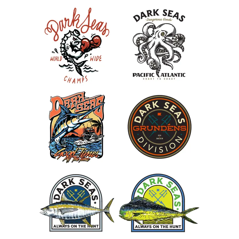Dark Seas Fishing Series Pack Iii – Angler Apparel Collection 1