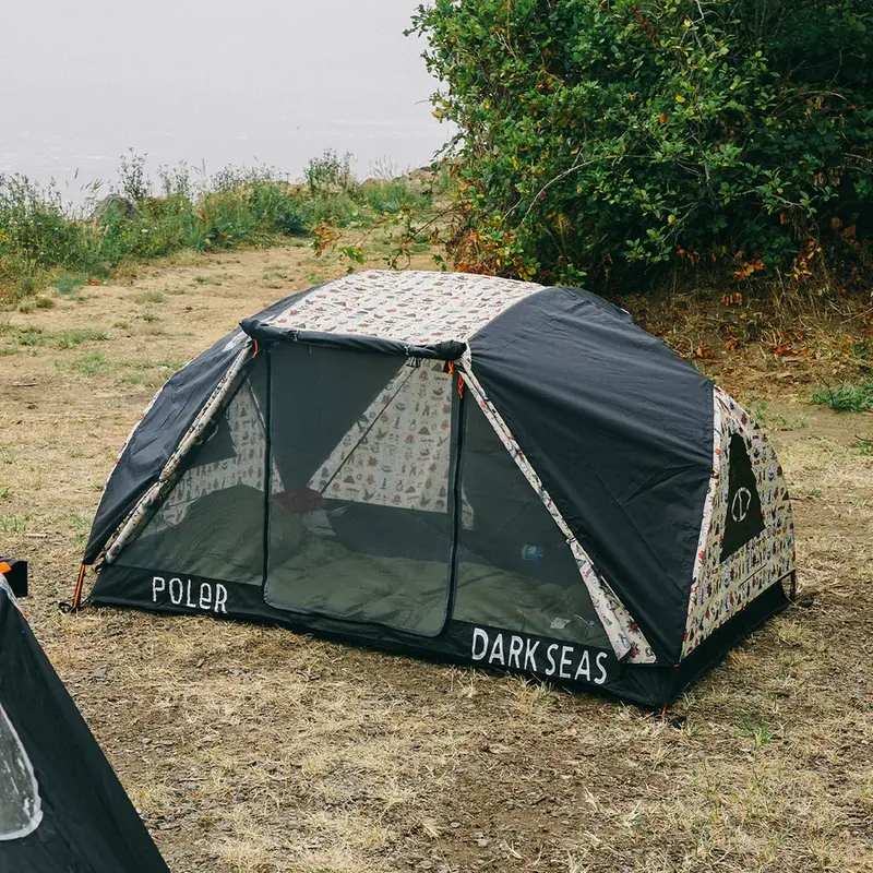Dark Seas X Poler Two-Person Backpacking Tent – Collaborative Camping Shelter 1